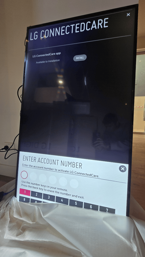 LG Connected Care Account Number
